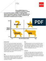 BCG Matrix