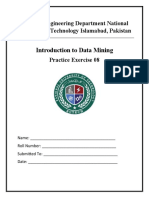 Introduction To Data Mining: Computer Engineering Department National University of Technology Islamabad, Pakistan