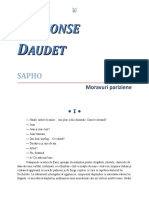 Alphonse Daudet - Sapho 1.0 10 ' (Dragoste)