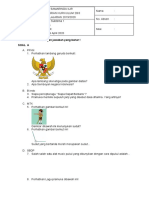 I. Isilah Soal Berikut Dengan Jawaban Yang Benar ! Soal A