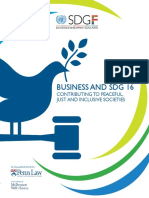Report Business and SDG16