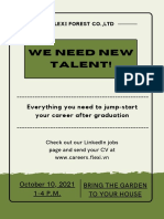 FLEXI Recruitment Poster