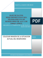 Informe de Requerimiento de Materiales