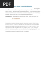 Comminutors in Wastewater Treatment | PDF | Sewage Treatment | Mill ...