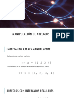 Manipulacion de Matrices