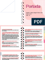 Cuaderno Digital Editable - Rosado