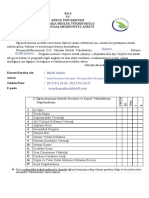 Tasarım Grafik Tasarım: EK-6 TC 'H & (H1ø9 (56ø7 (6ø Gölyaka Meslek Yüksekokulu ',ù3$ '$ù0 (0181ø (7$1. (7ø