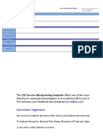 Service Blueprint Template