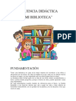 Secuencia Didáctica Mi Biblioteca.