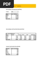 Excel Pivot Tables Example File