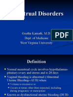 Menstrual - Disorders 2