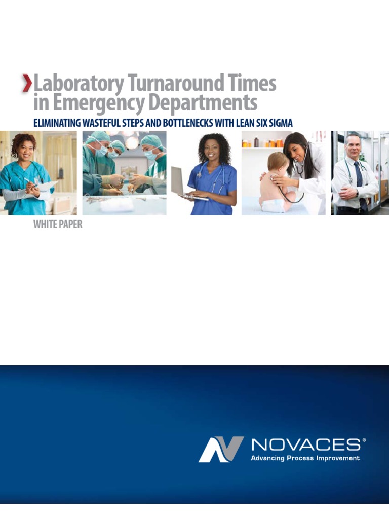 Lab Turnaround Times in Emergency Departments PDF Emergency Department Medical Laboratory