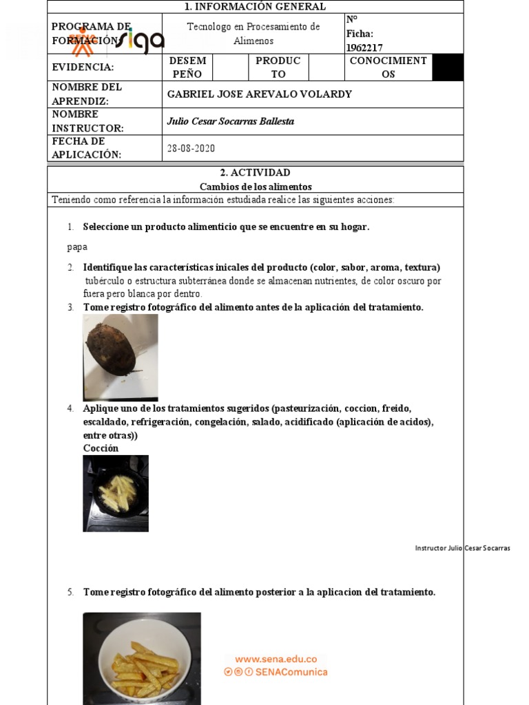 Cambios en El Alimentos 2.0 | PDF