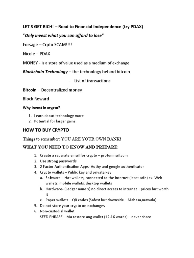Forsage - Crpto SCAM!!!! Nicole - PDAX Money | PDF | Computers
