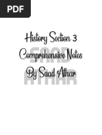 History Section 2 Notes Mym Edition | PDF