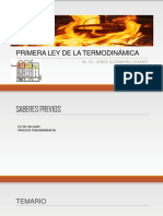 Primera Ley de La Termodinámica