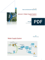 Lecture 2: Water Supply System: Water and Wastewater Engineering