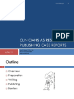 Clinicians As Researchers: Publishing Case Reports: H. Al-Sobayel