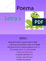 El Poema Letra S