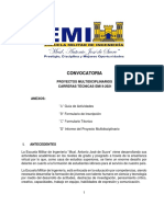 Convocatoria Proyectos Multidisciplinarios Ii-2021 - Rea