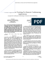 Facial Expression Tracking For Remote Conferencing Applications