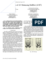 Implementation of Au Balancing Ballbot (Aub) : Narong Aphiratsakun Per Kristian Remi Nordeng