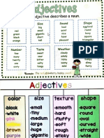 Adjective Describes: An A Noun