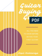 Guitar Buying Guide