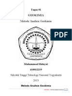 Metode Analisis Geokimia