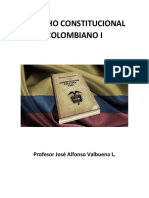 Derecho Constitucional Colombiano I