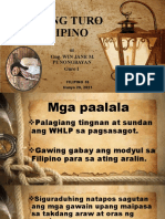 2nd Cot - Pakitang Turo Sa Filipino