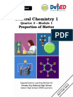 Chemistry1 Q3 Module1 Properties of Matter