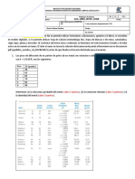 Instrucciones: A) Examen Individual. B) No Se Permite Utilizar: Formulario, Solucionarios, Apuntes Y/o Libros, Ni Consultas