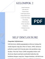 KELOMPOK 2 (Self Disclosure)