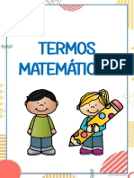 Educação Infantil Termos Matemáticos