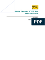 Vmware View and Wtos Best Practices Guide: A Technote by Jason Propsner Wyse Sales Engineer