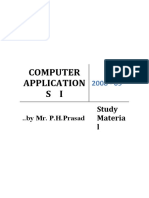 Computer Applications 1