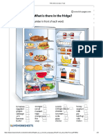 PDF Online Exercise - Food