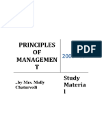 Principles of Management Study Guide
