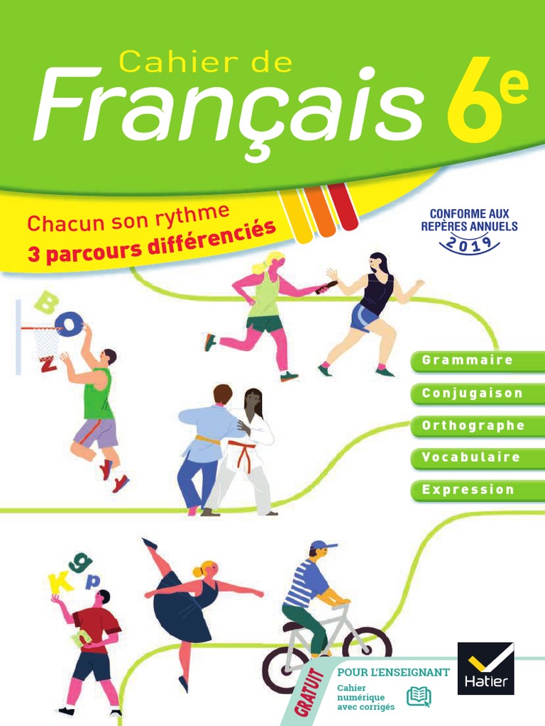 Exercices Français 6ème à Imprimer Avec Correction Pdf Cahier de Francais 6e Corrigepdf | PDF | Nom (grammaire) | Clause