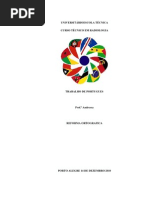 Trabalho portugues REFORMA ORTOGRAFICA