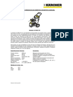 G 2500 VH Con Motor A Gasolina