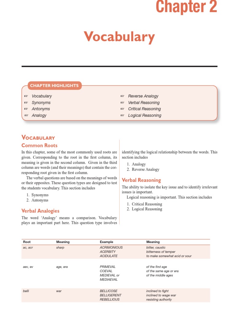 Vocabulary Mastery for Students | PDF