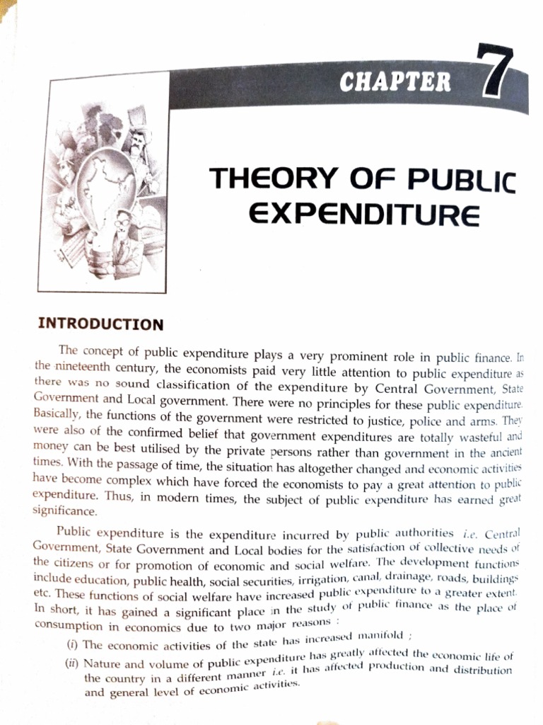 Understanding Public Expenditure Theory | PDF | Economics | Economic Growth
