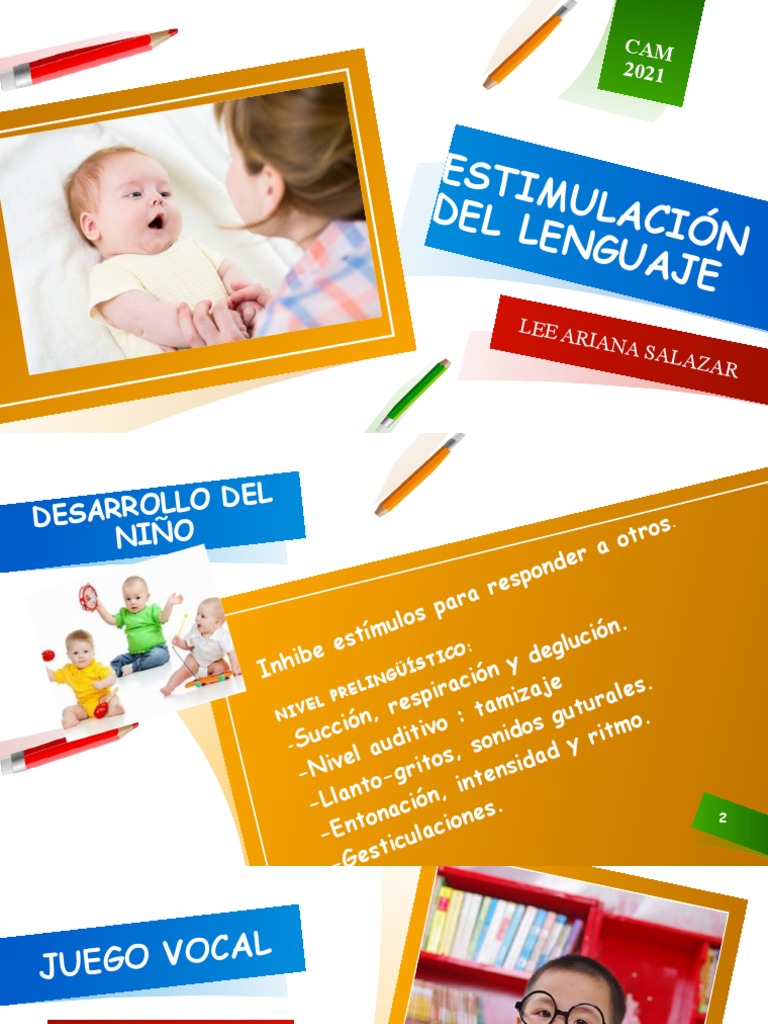 Estrategias de Estimulación del Lenguaje Infantil | PDF