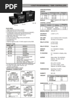 Digital Temperature Controller Selectron DTC503 203 303