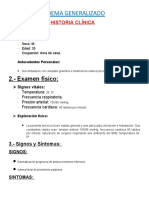 Edema generalizado y glomerulonefritis postestreptocócica