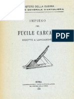 Impiego Del Fucile Carcano Ridotto a Lanciabombe