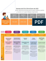 Aprendizajes Esperados INICIAL - SEMANA 20