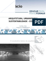 06 Estacio - Arquitetura Urbanismo e Sustentabilidade